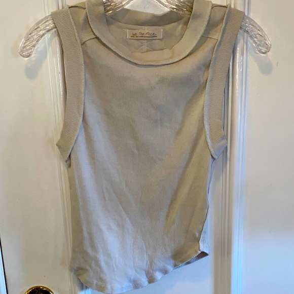 We The Free Cream Tank Top Size S - Picture 2 of 4